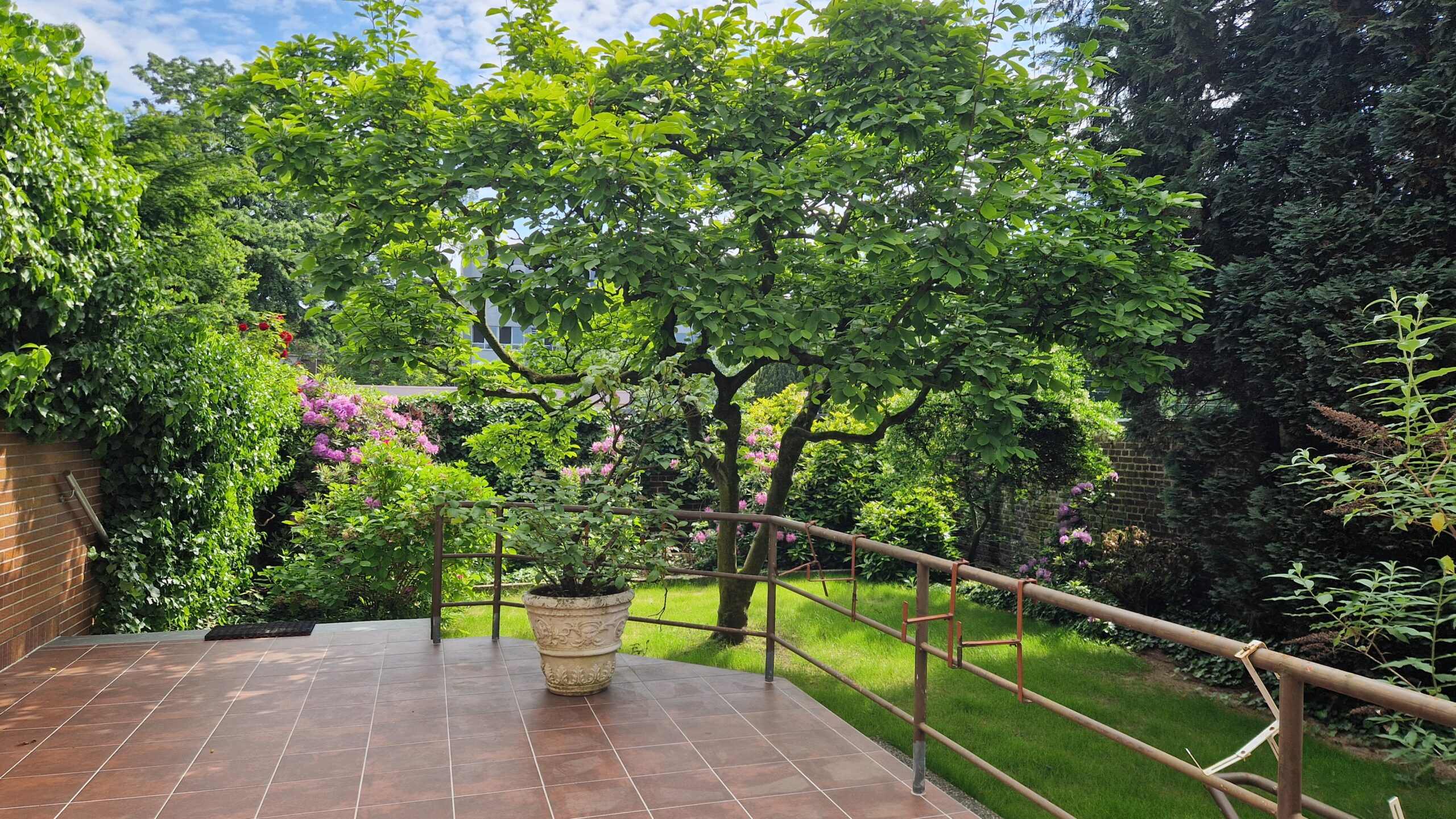 Garten am Coworking Stadtgarten Krefeld